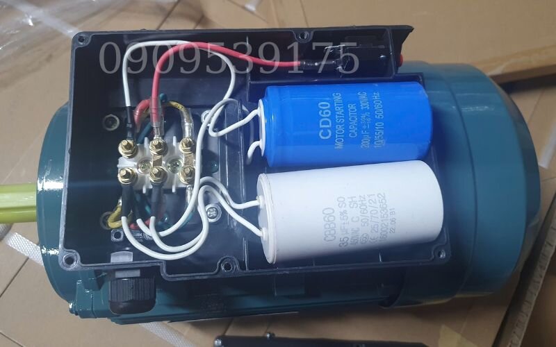 Hướng dẫn thực hiện sơ đồ đấu dây motor 1 pha 3 dây
