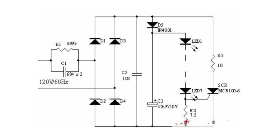 Sơ đồ mạch điều khiển SCR cơ bản
