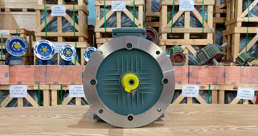 Cấu tạo của động cơ không đồng bộ 3 pha 7.5kW 10Hp