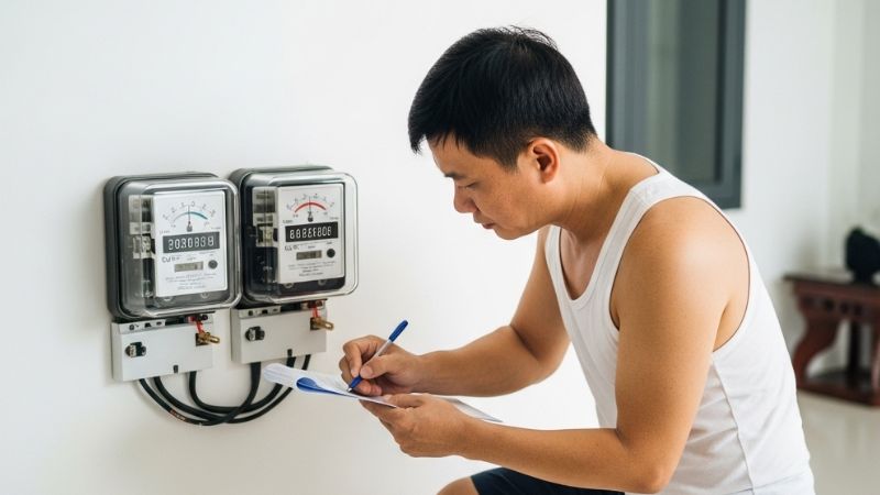 Áp dụng công thức tính công suất để ước tính tiền điện trong gia đình