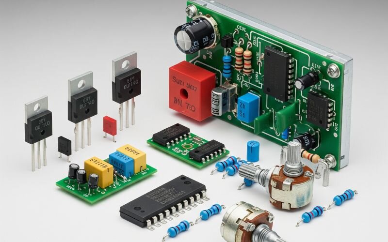 Cấu tạo mạch điều chỉnh tốc độ motor