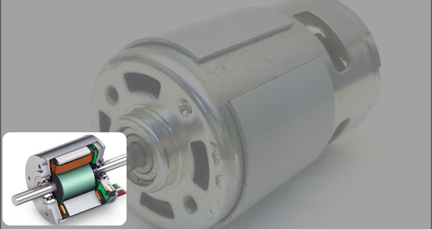 Motor không chổi than (BLDC - Brushless DC Motor) là động cơ điện đồng bộ. Chúng sử dụng nam châm vĩnh cửu trên rotor và cuộn dây trên stator.
