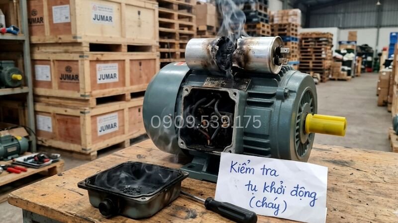 Tổng hợp 5 nguyên nhân kỹ thuật phổ biến làm tụ khởi động quá nhiệt và hỏng hóc.
